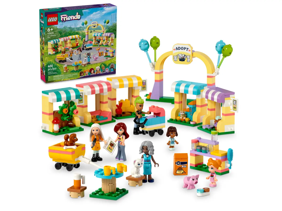lego friends 42615 pet adoption day