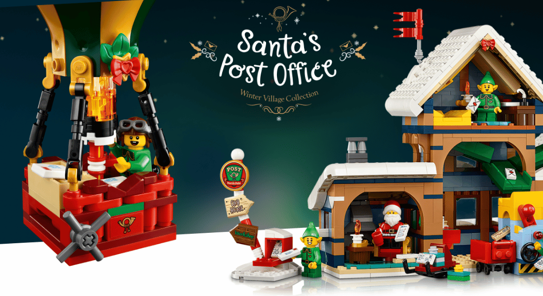 LEGO Icons 10339 Santa’s Post Office vanaf nu te koop voor LEGO Insiders