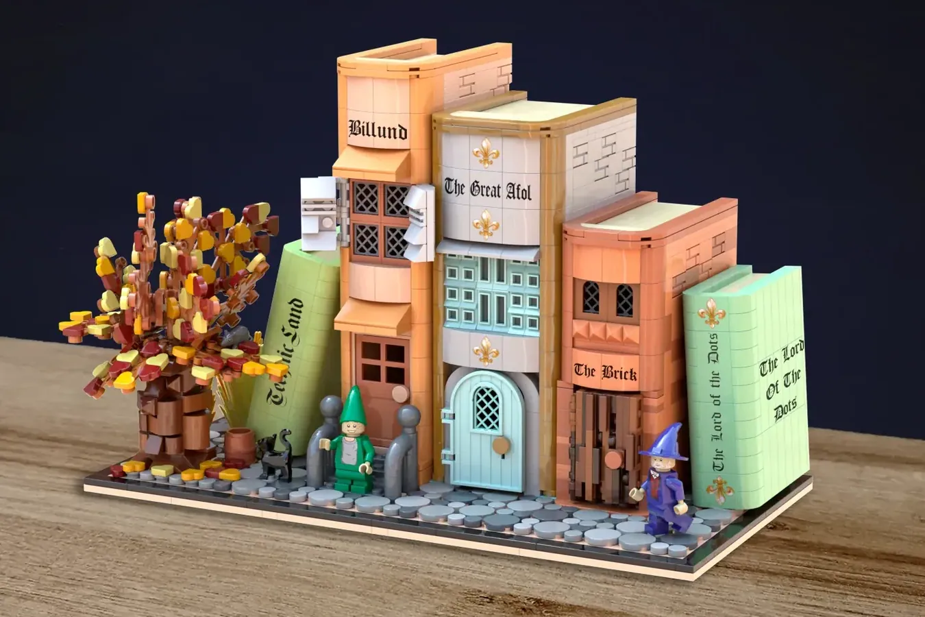 lego ideas magic bookends