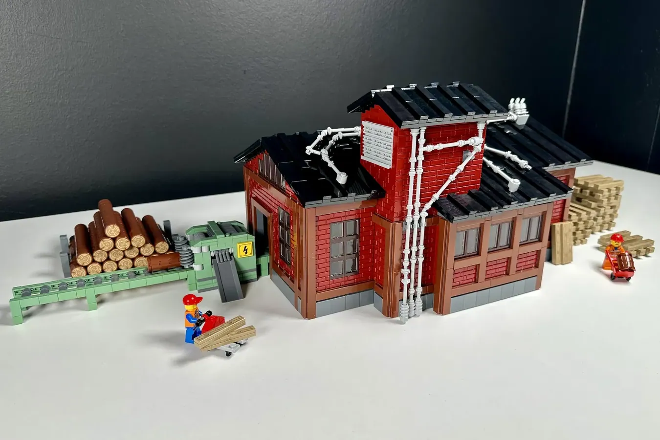 lego ideas sawmill