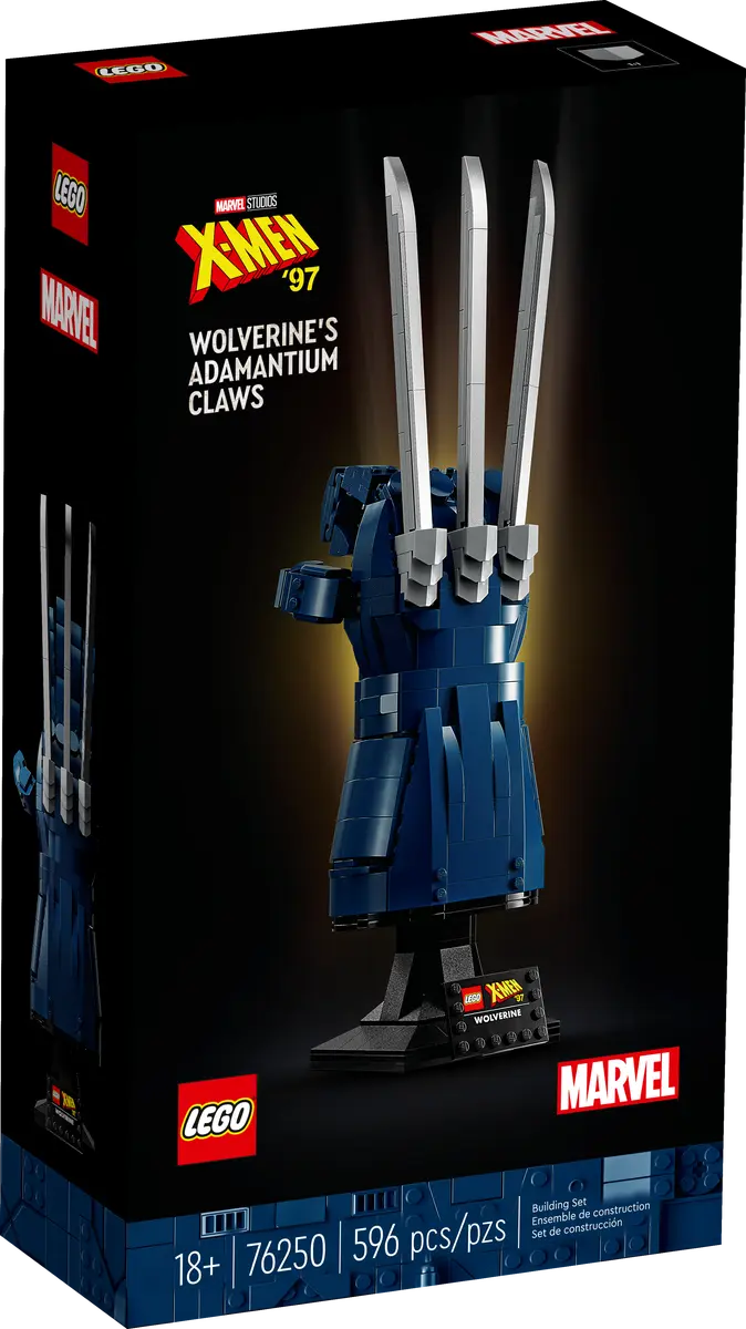 lego marvel 76250 wolverine's adamantium claws