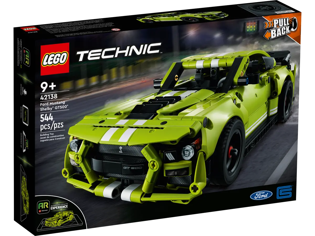 lego technic 42138 ford mustang shelby gt500