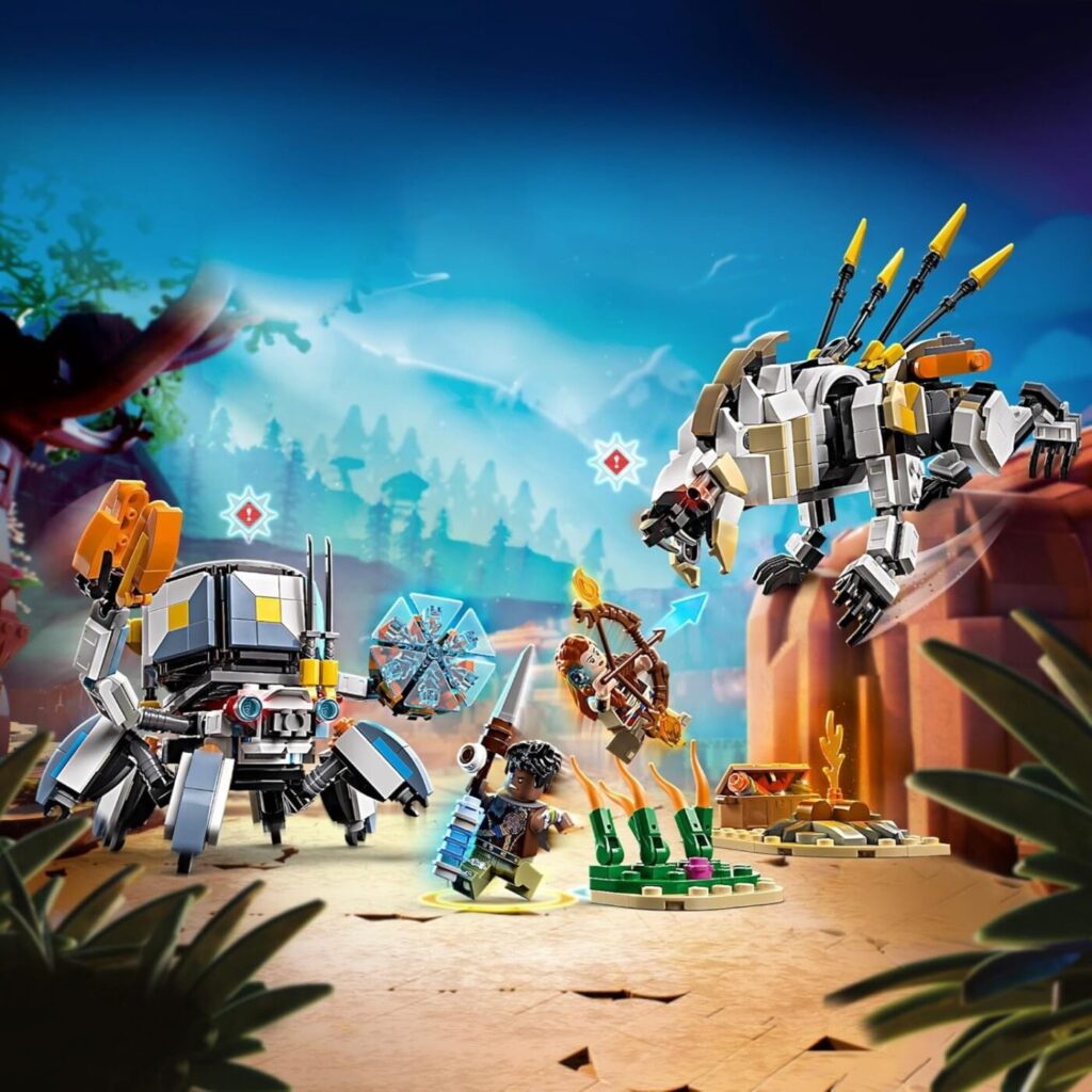 77037 aloy and varl vs shellwalker and sawtooth action details 1400x1400