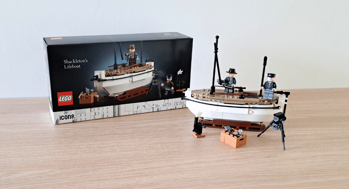 [Review] LEGO Icons 40729 Shackleton’s Lifeboat – een avontuurlijke promotie