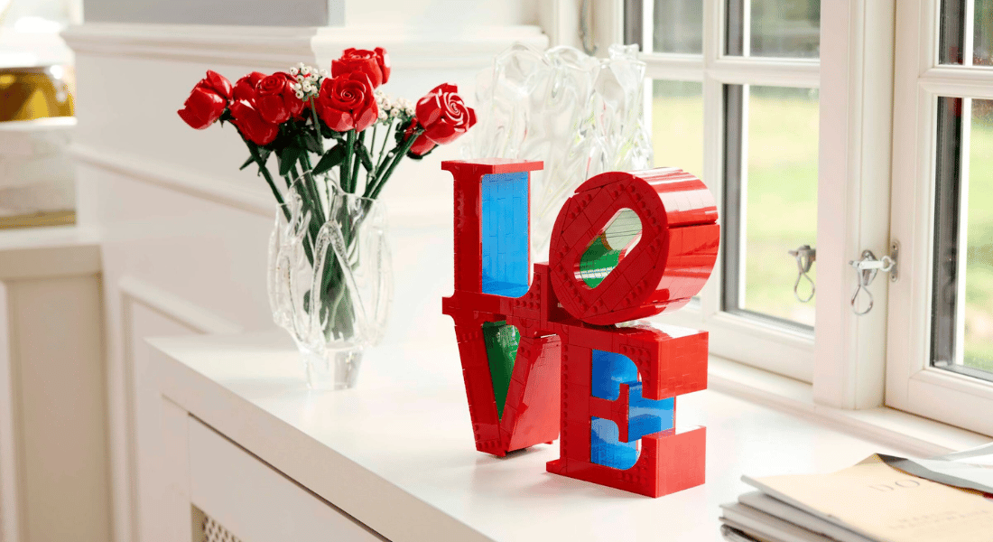 LEGO Art 31214 LOVE onthuld – bouw letterlijk de liefde voor LEGO (pre-order beschikbaar)