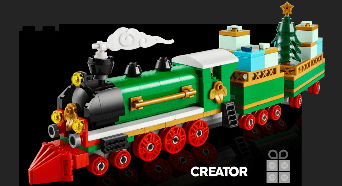 lego black friday gratis lego 40700 winter holiday train