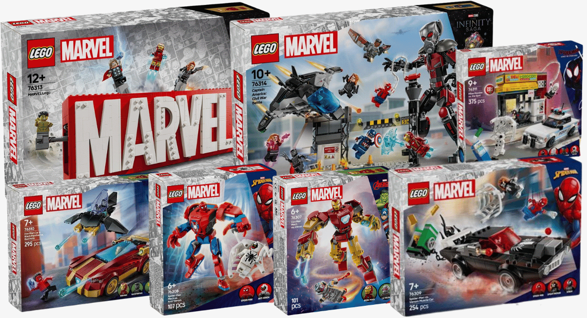 Dit zijn alle nieuwe LEGO Marvel winter 2025 sets – vanaf januari verkrijgbaar