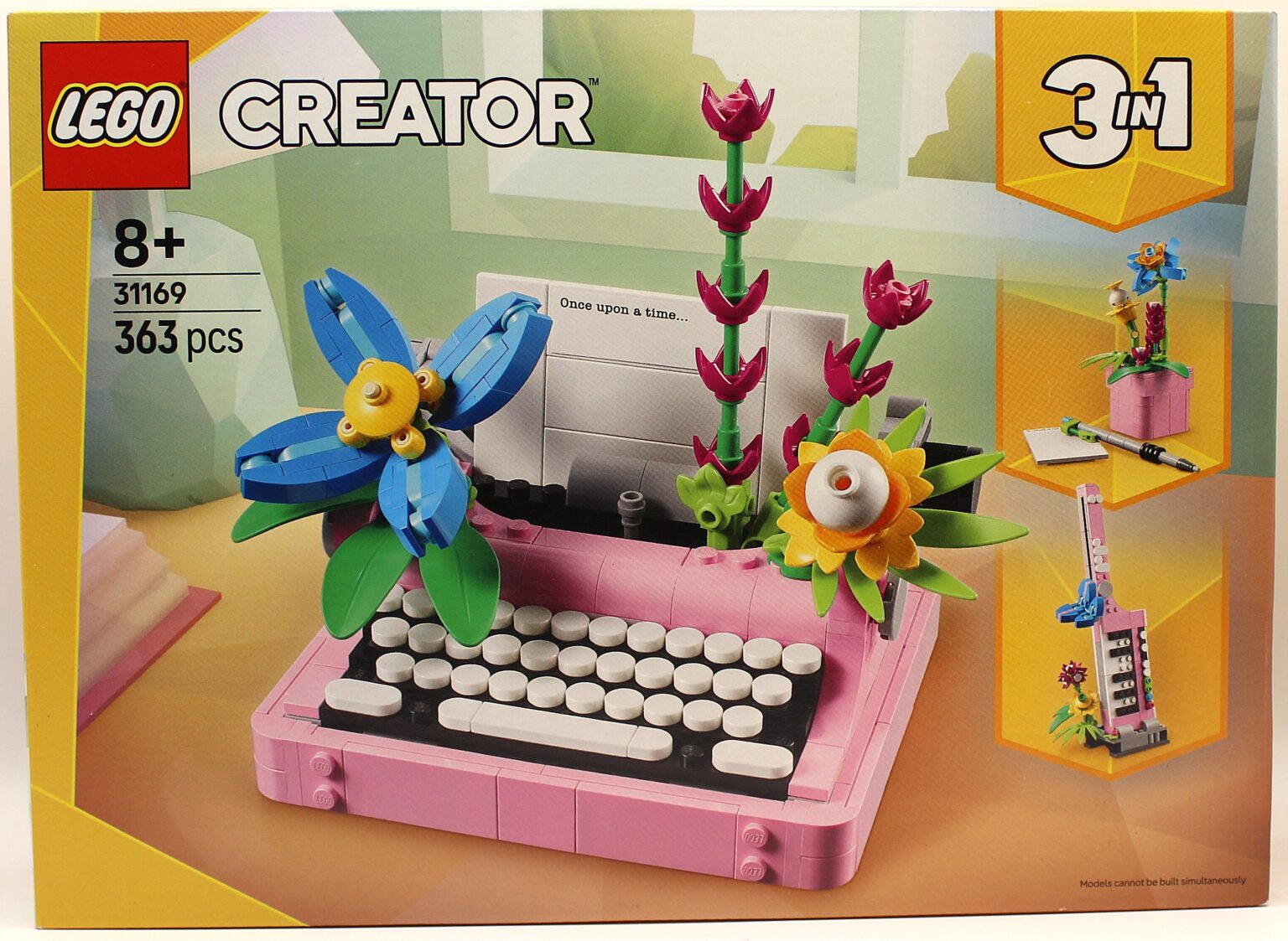 [Review] LEGO Creator 31169 Typewriter with flowers - fleurige verhalen