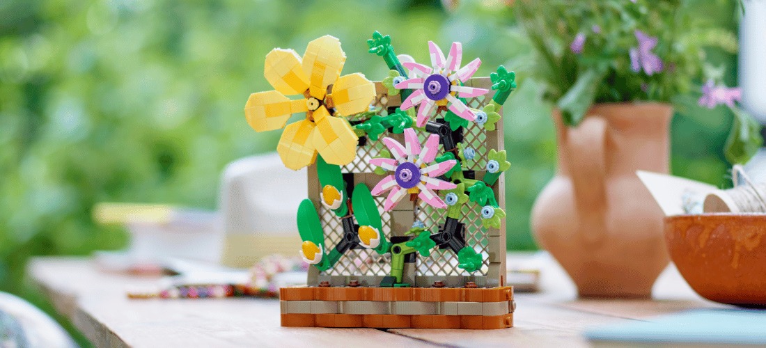 lego 40683 flower trellis