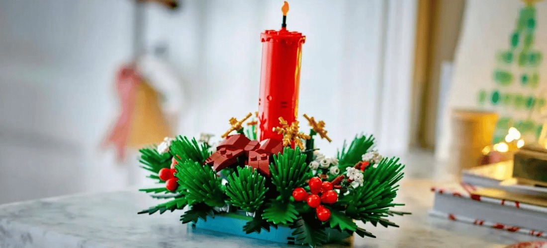 lego 40743 christmas table decoration