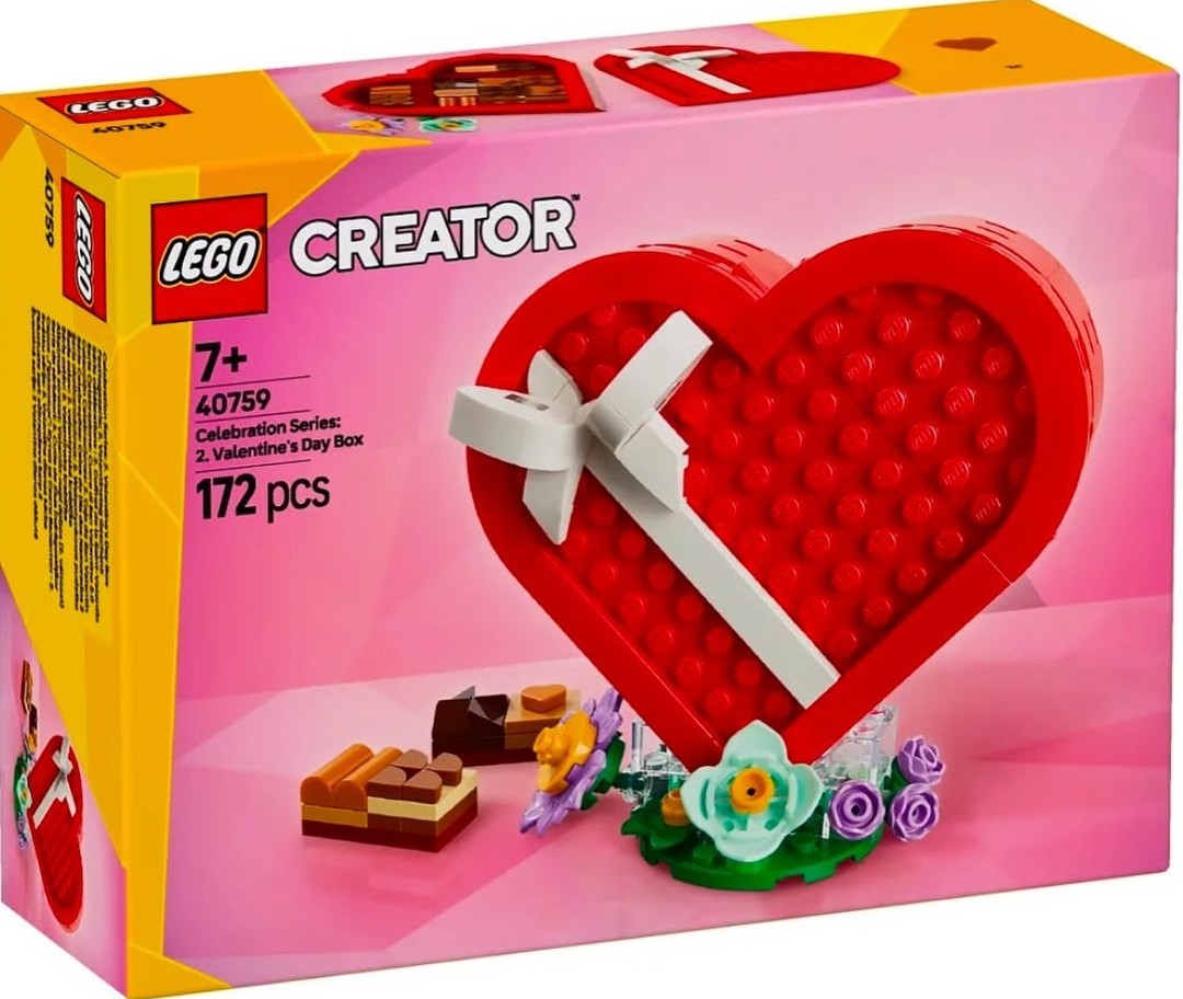 lego 40759 celebration series valentines day box