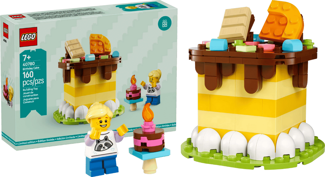 LEGO 40780 Birthday Cake – binnenkort verkrijgbaar