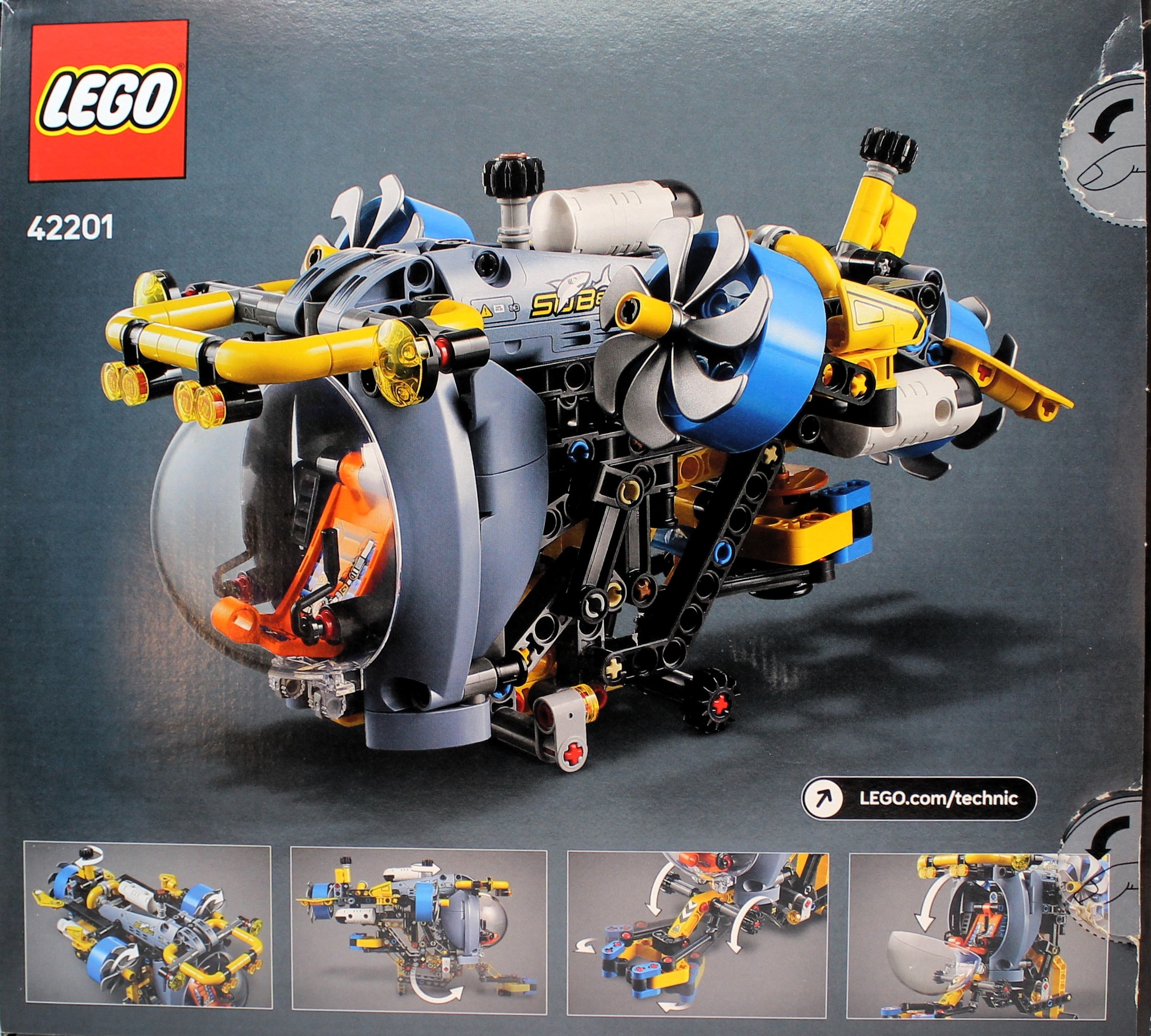 lego 442201 deep sea research submarine 0002