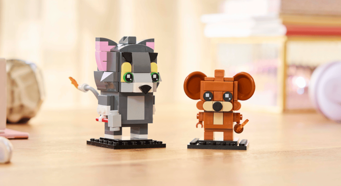 LEGO BrickHeadz 40793 Tom & Jerry Figures – de beste vrienden vanaf januari te koop