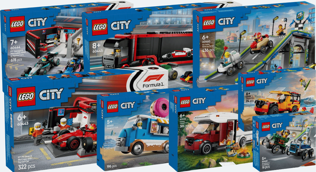 Dit zijn alle nieuwe LEGO City winter 2025 sets – vanaf januari verkrijgbaar