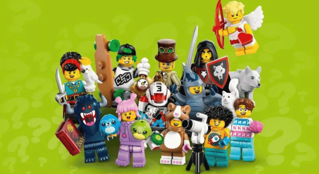 Volle doos LEGO Collectible Minifigures 71048 Series 27 in de aanbieding voor €89