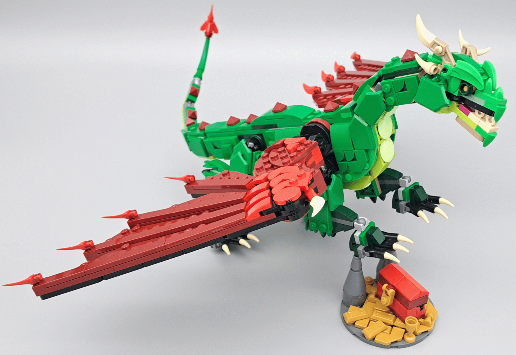 [Review] LEGO Creator 31161 Medieval Dragon – bewaak de schat