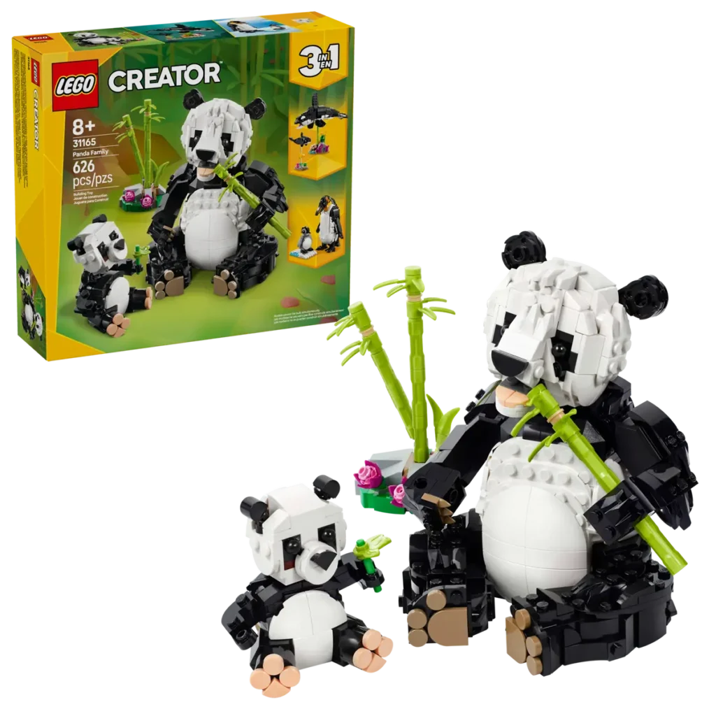 lego creator 31165 wild animals panda family (1)