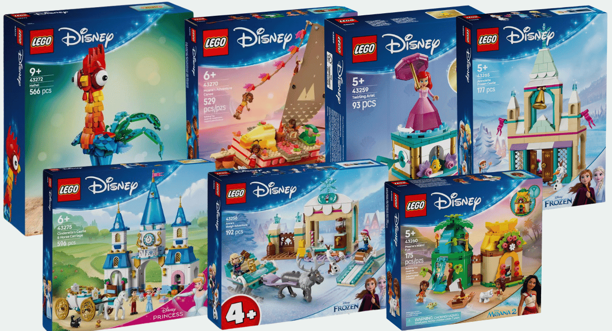 Dit zijn de nieuwe LEGO Disney winter 2025 sets – vanaf januari verkrijgbaar
