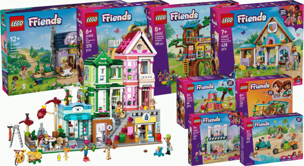 lego friends winter 2025 sets