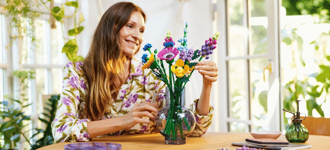 lego icons 10313 wildflower bouquet