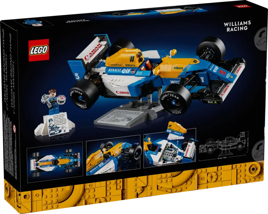 lego icons 10353 williams racing fw14b & nigel mansel (11)