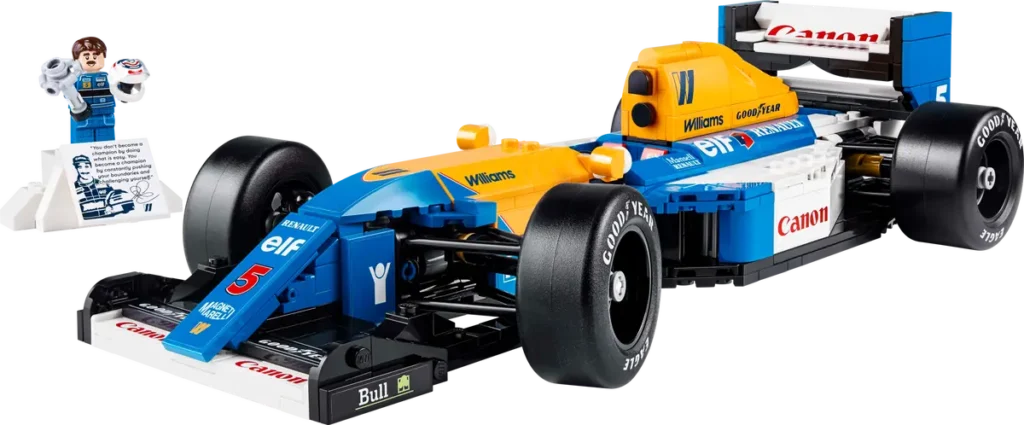 lego icons 10353 williams racing fw14b & nigel mansel (5)
