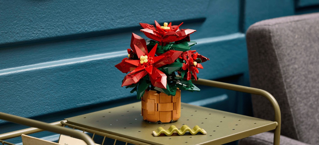 lego icons 10370 poinsettia