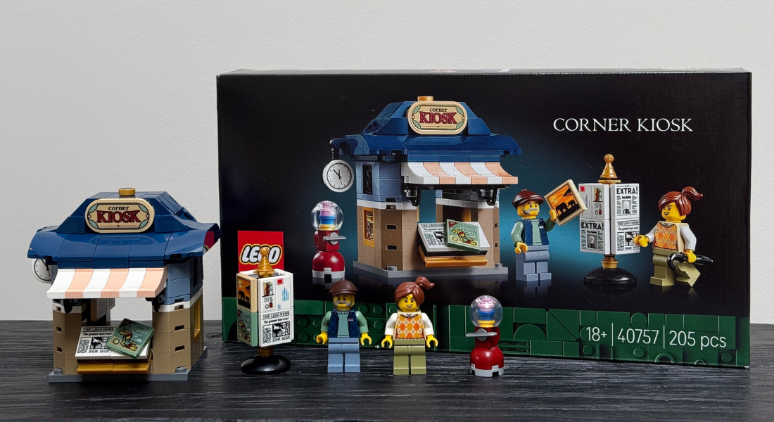 [Review] Vers van de pers: LEGO Icons 40757 Corner Kiosk
