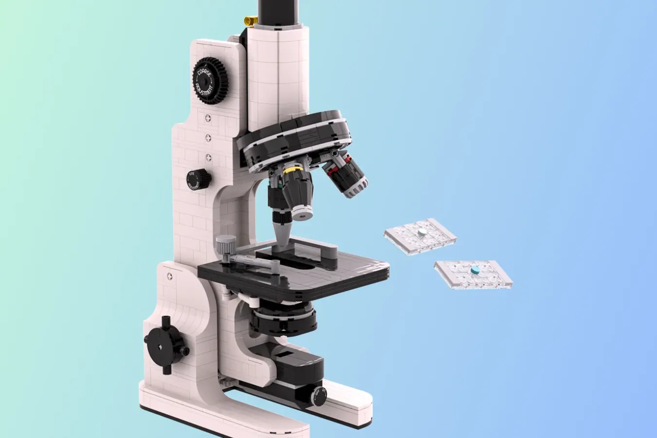 lego ideas functional microscope
