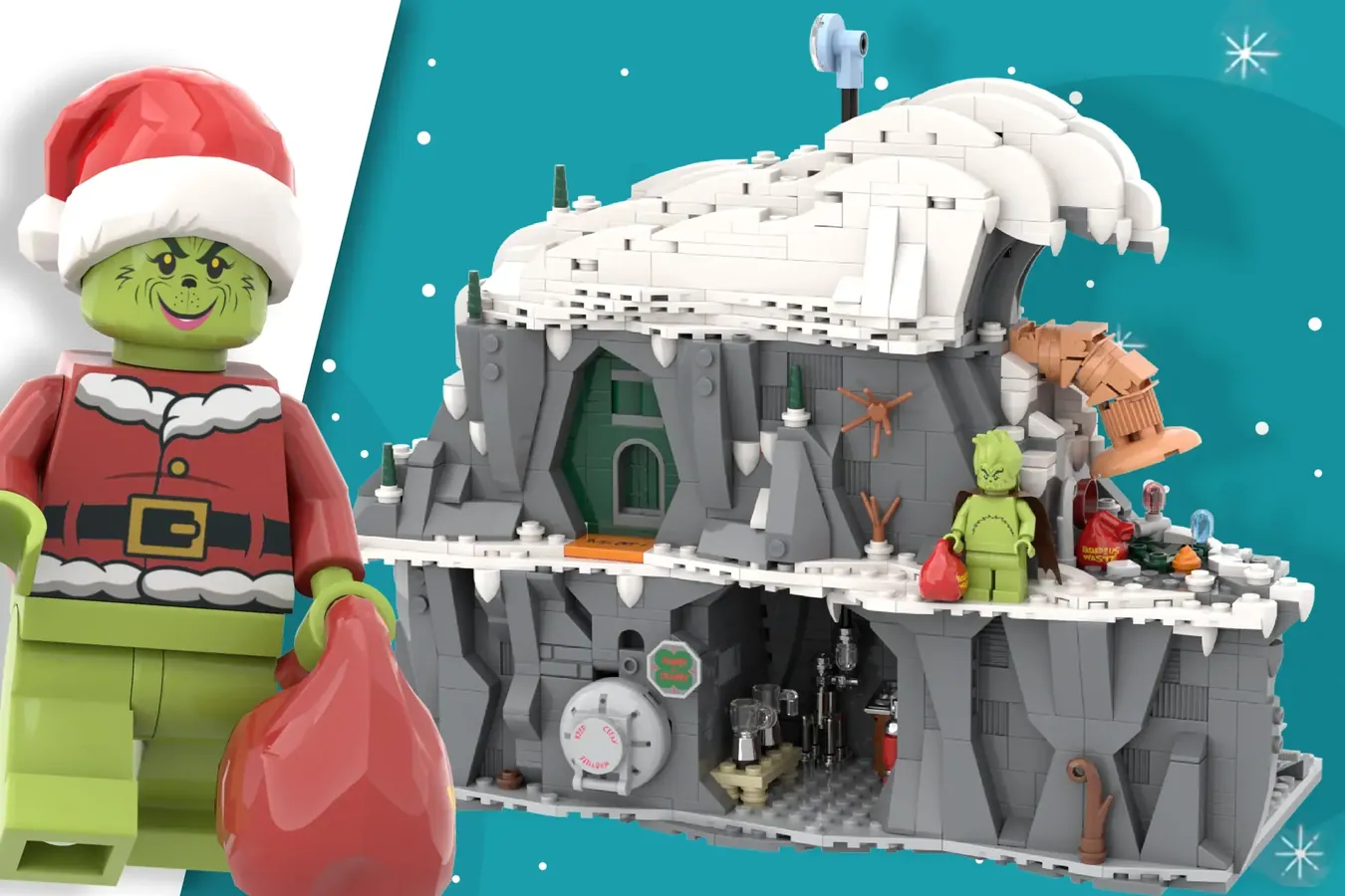 lego ideas the grinch's house