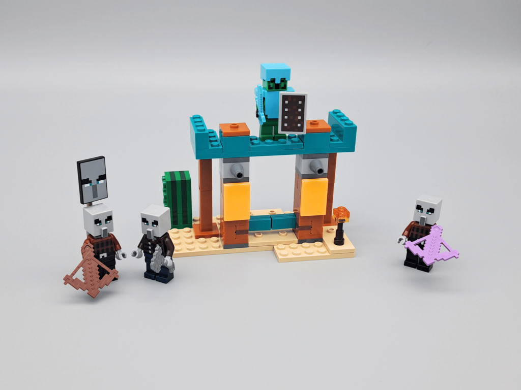 lego minecraft 21267 the illager desert patrol (2)
