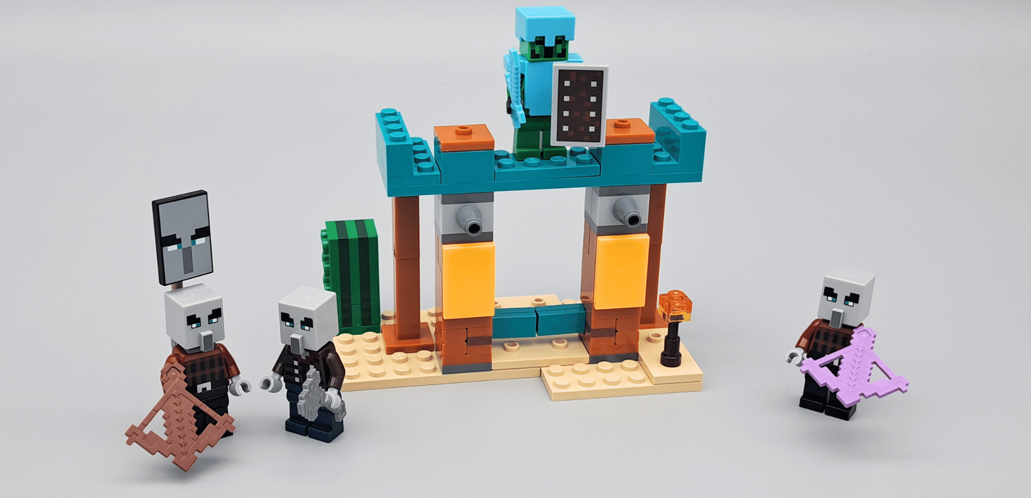 lego minecraft 21267 the illager desert patrol (2)