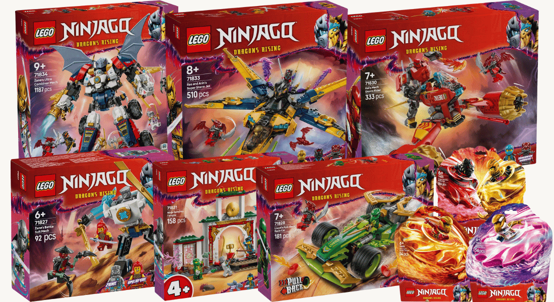 Dit zijn alle nieuwe LEGO Ninjago winter 2025 sets – vanaf januari verkrijgbaar