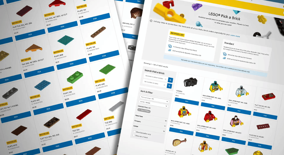 Kom alles te weten over LEGO Pick a Brick