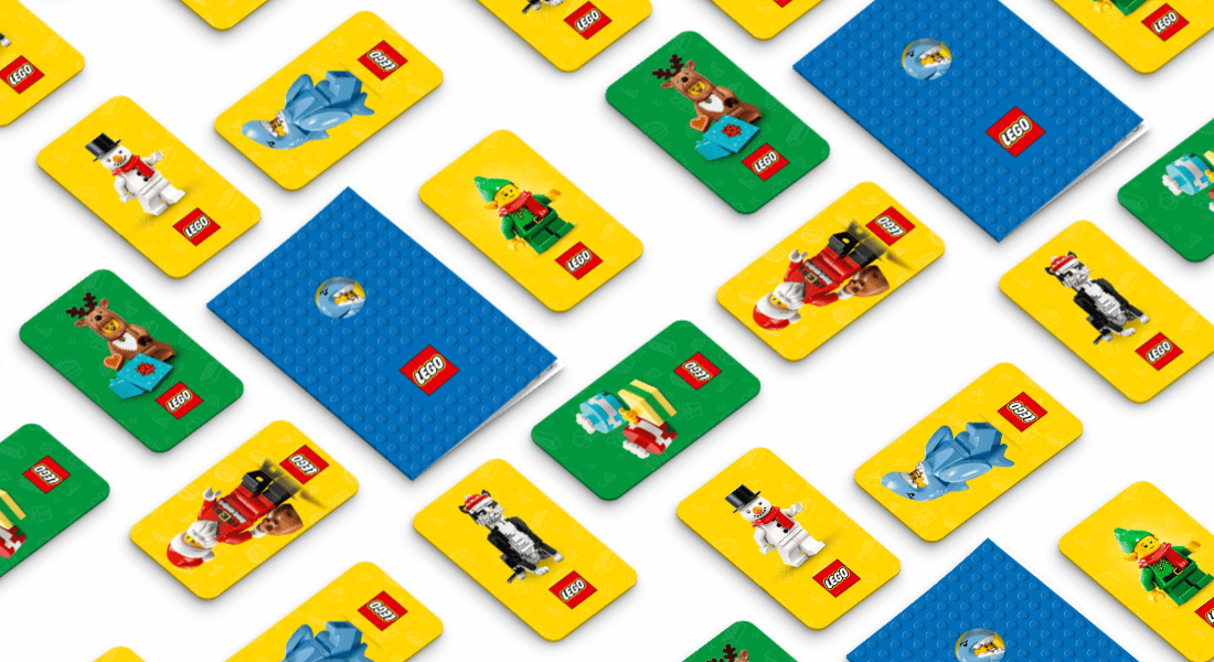 LEGO cadeaukaarten – het perfecte kerstcadeau voor LEGO fans
