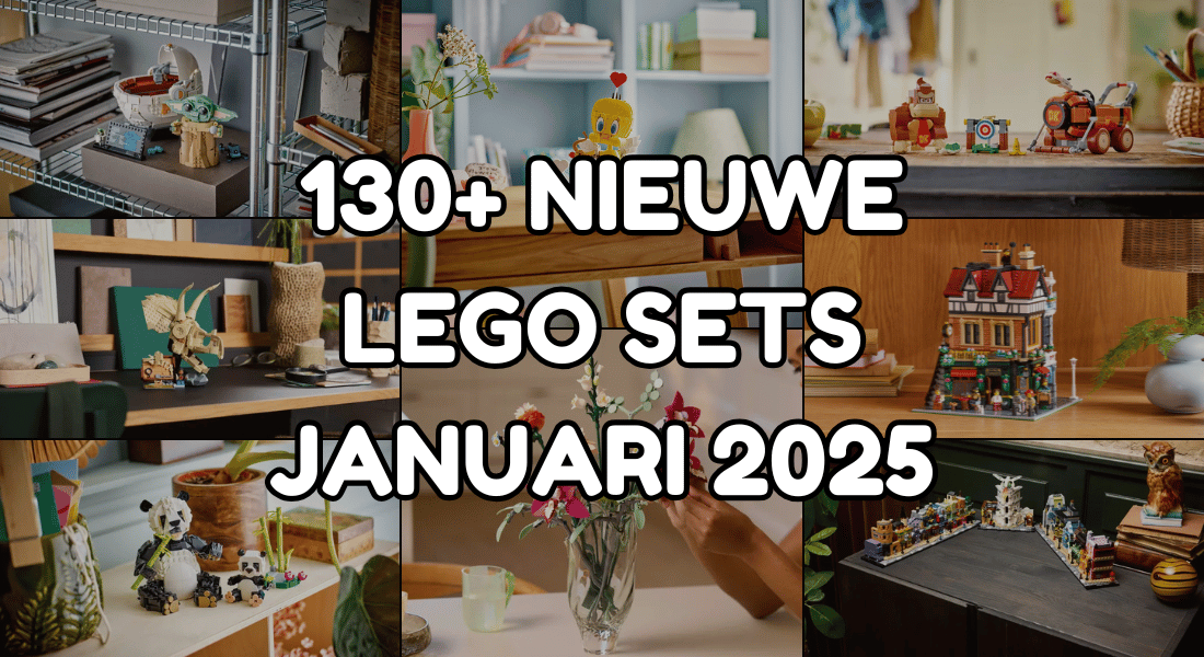 [Releases] Dit zijn de nieuwe LEGO sets en promoties van januari 2025