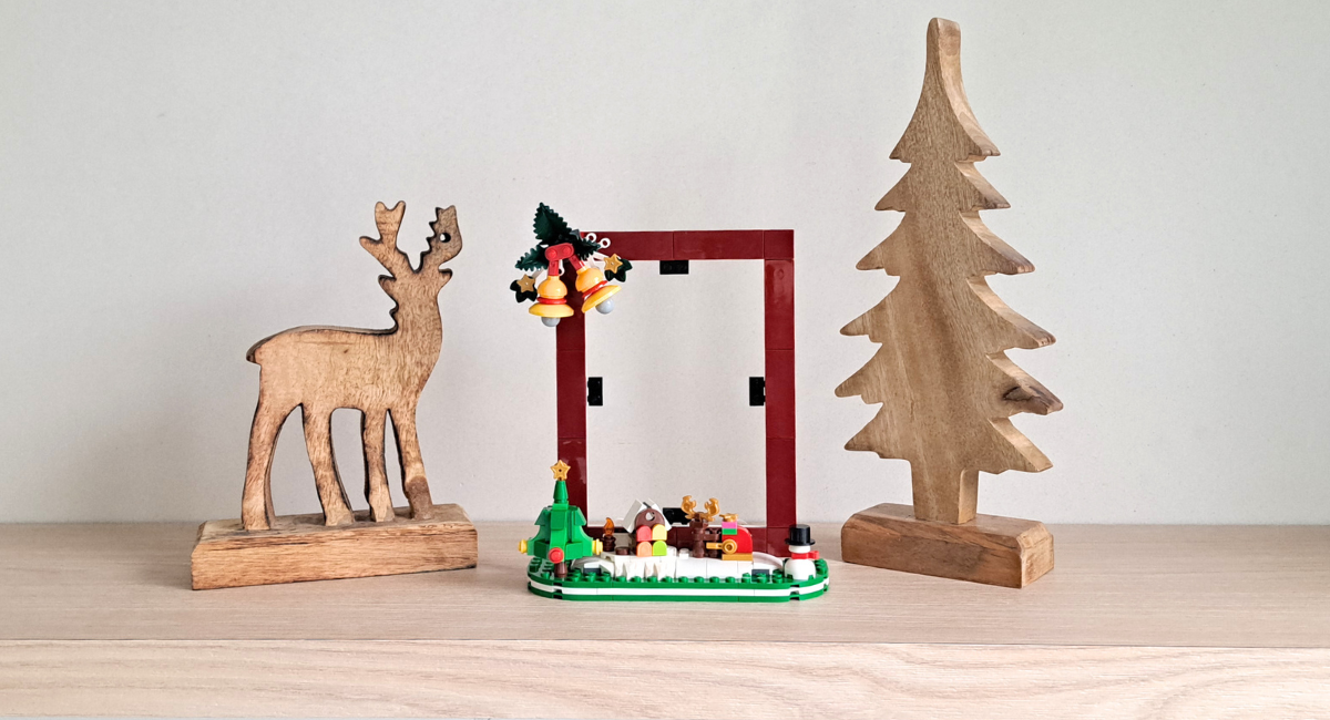 [Review] LEGO 40702 Christmas Picture Frame – zet je herinneringen vast