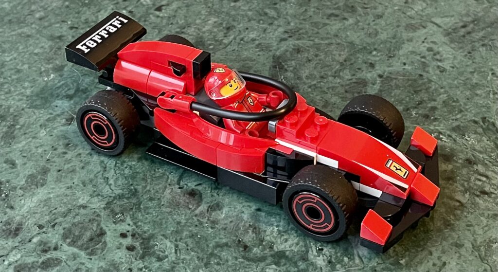 60443 f1 pit stop & pit crew with ferrari car 3