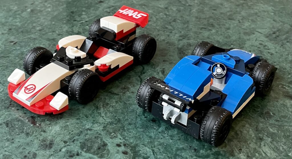 60464 f1 williams racing & haas f1 race cars 5