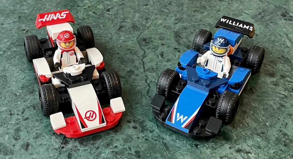 60464 f1 williams racing & haas f1 race cars 6