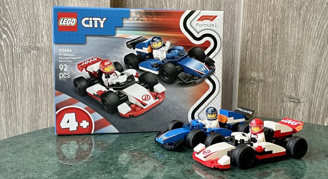 [Review] LEGO City 60464 F1 Williams Racing & Haas F1 Race Cars – wie is de snelste?