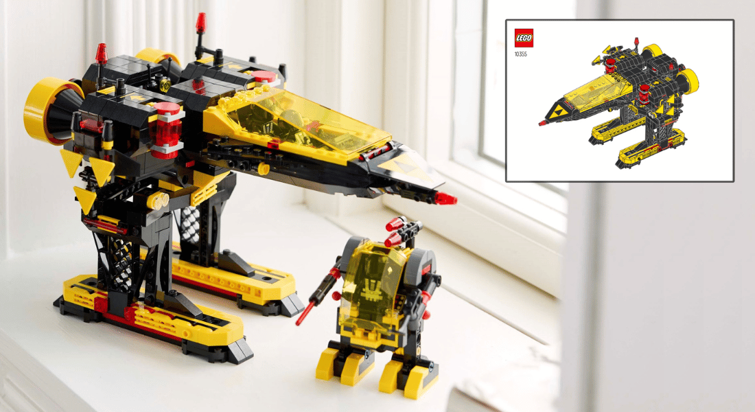 LEGO Icons Blacktron Alienator instructies nu te downloaden