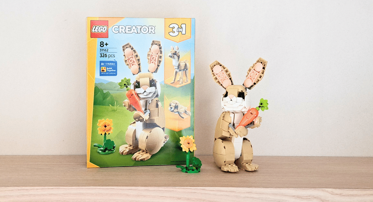 [Review] LEGO Creator 31162 Cute Bunny – kijk naar dat snoetje