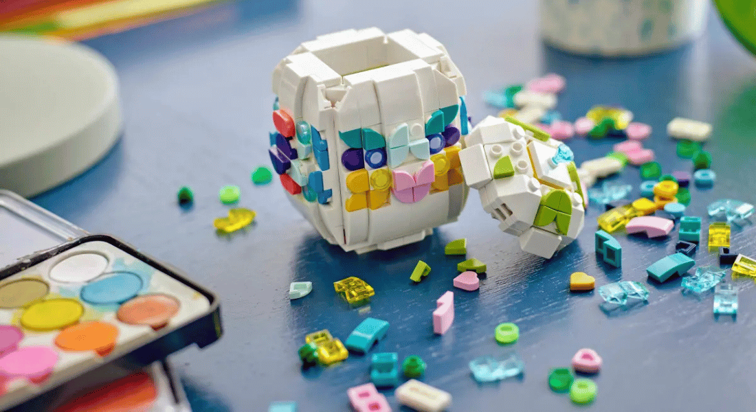 LEGO 40816 Decorative Easter Egg – schilderen met LEGO-steentjes