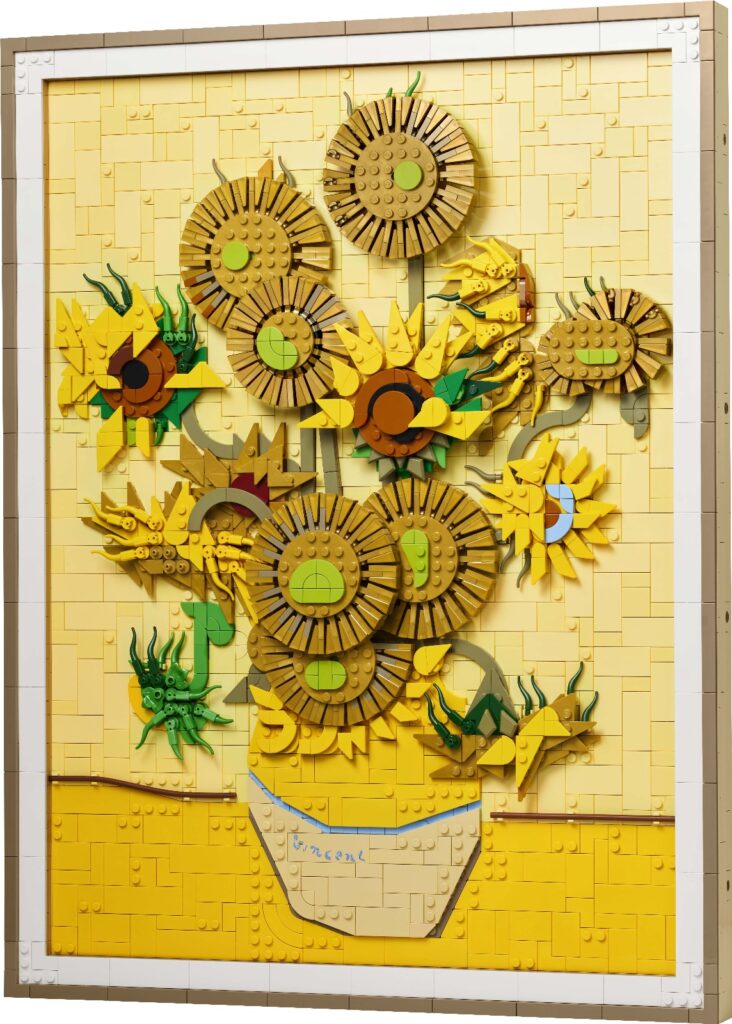 lego art 31215 vincent van gogh sunflowers (1)