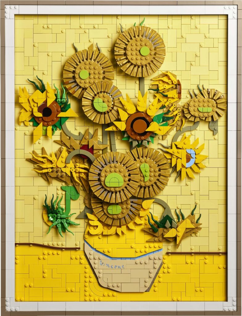 lego art 31215 vincent van gogh sunflowers (5)