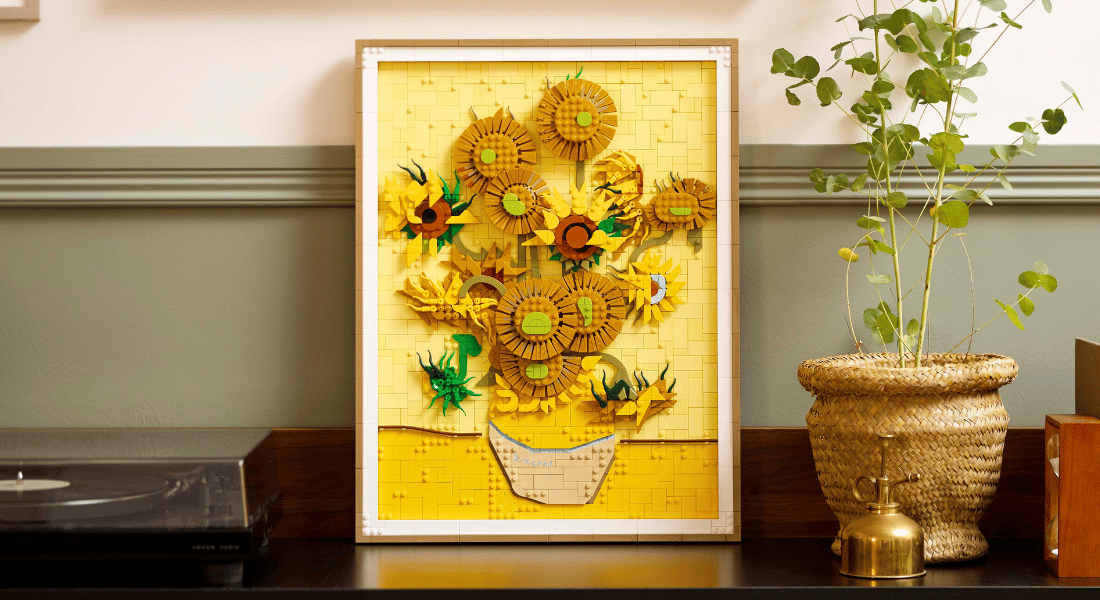 lego art 31215 vincent van gogh sunflowers header