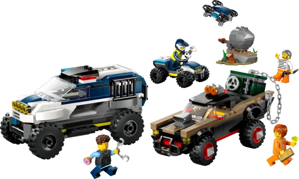 lego city 60449 off road police car chase (5)