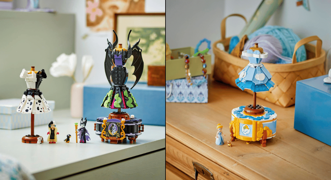 LEGO Disney Dress Collection onthuld – jurken en kledij van Disney-karakters